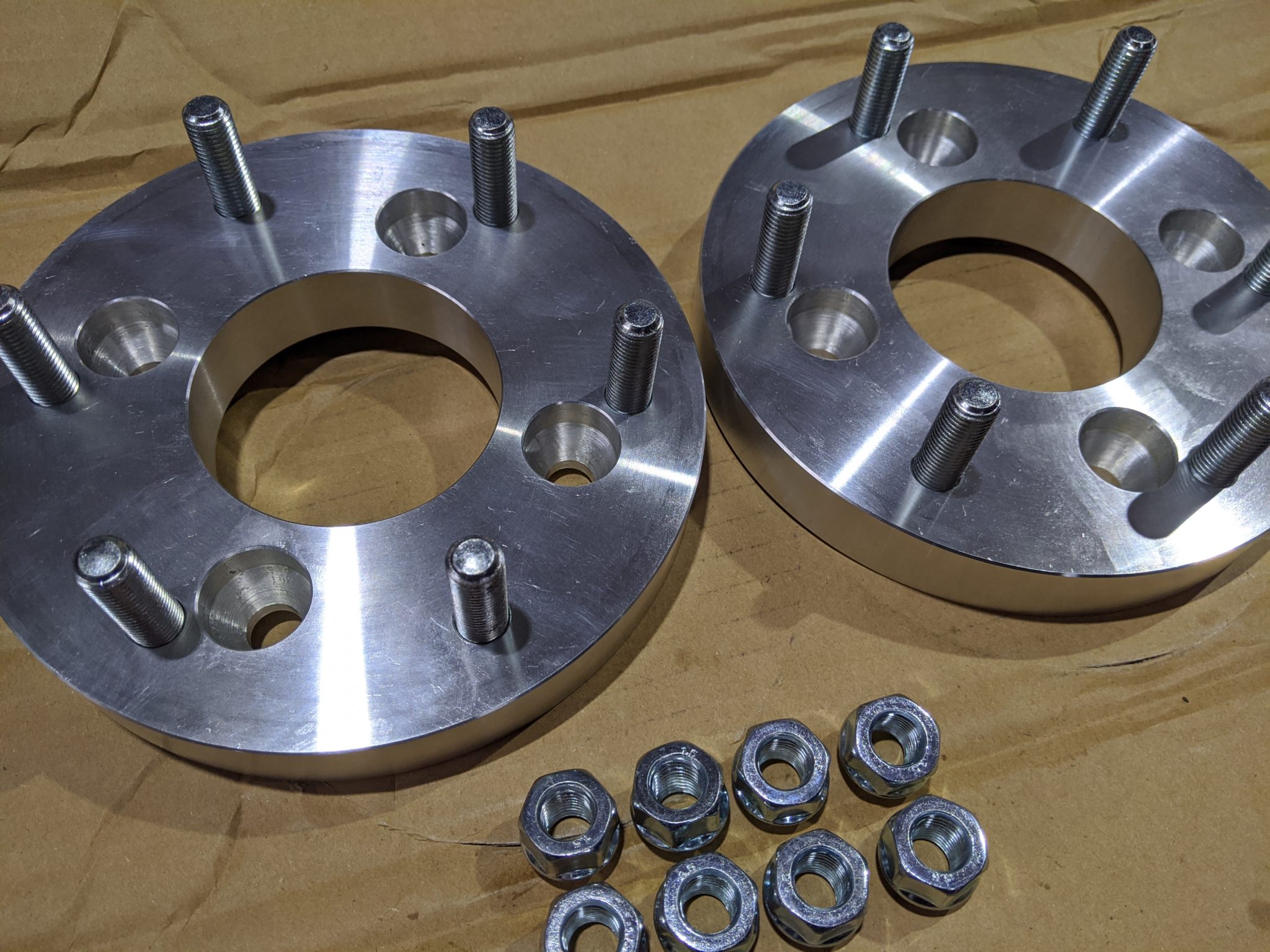 PCD変換スペーサー製作 （有）大橋機械工業所